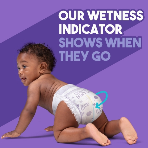 Luvs Pro Level Leak Protection Diapers Size NB (2 pack) 80 totals Diapers - Picture 3 of 4